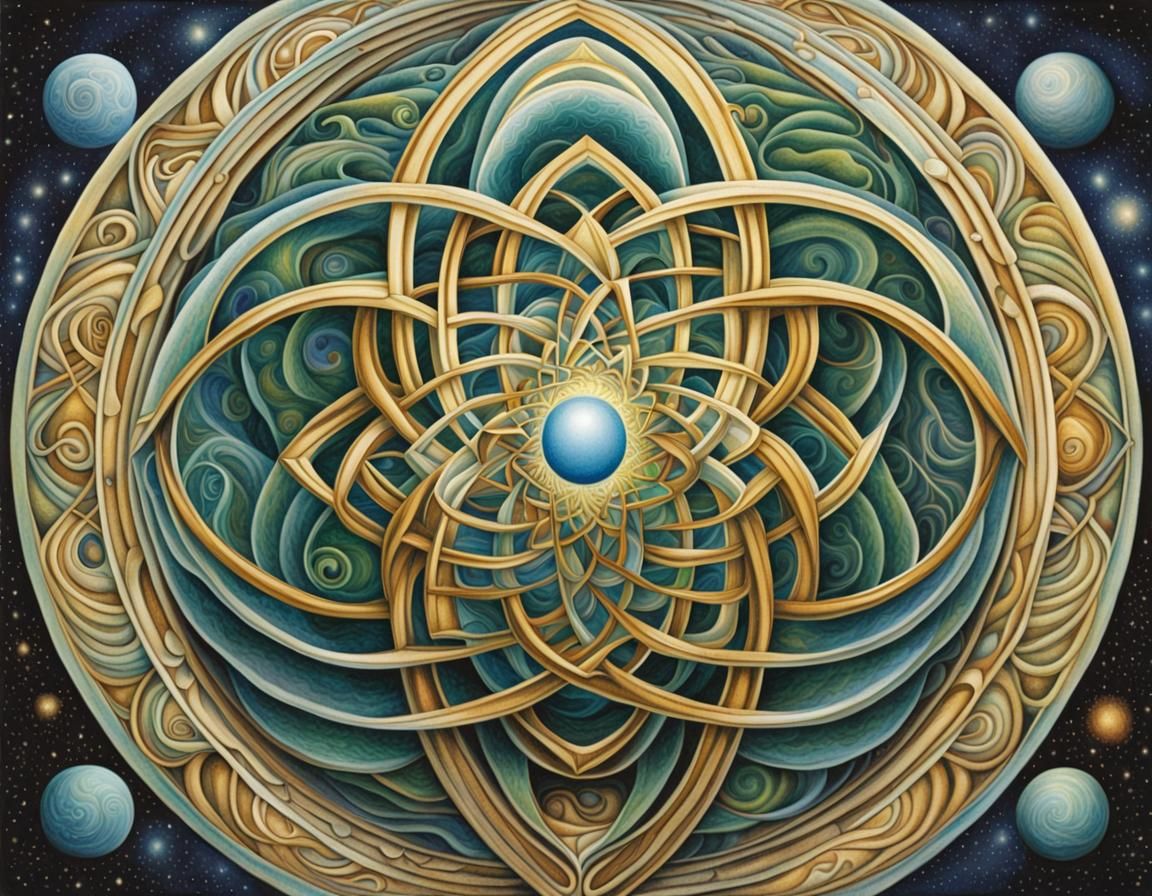 Ethereal Train Convergence in Vibrant Dreamscapes