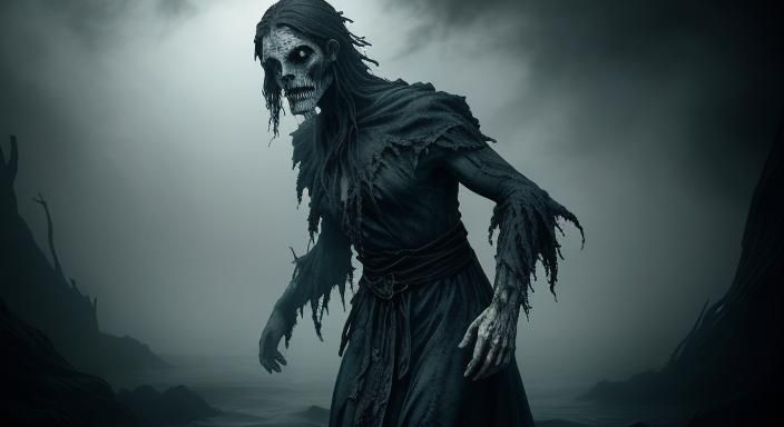 Draugs Ascend from the Dark, Misty Depths