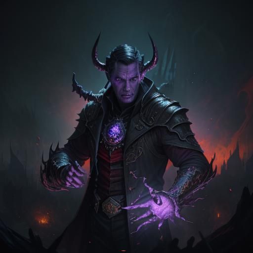 Hyperdetailed Devil in Dark Fantasy Concept Art