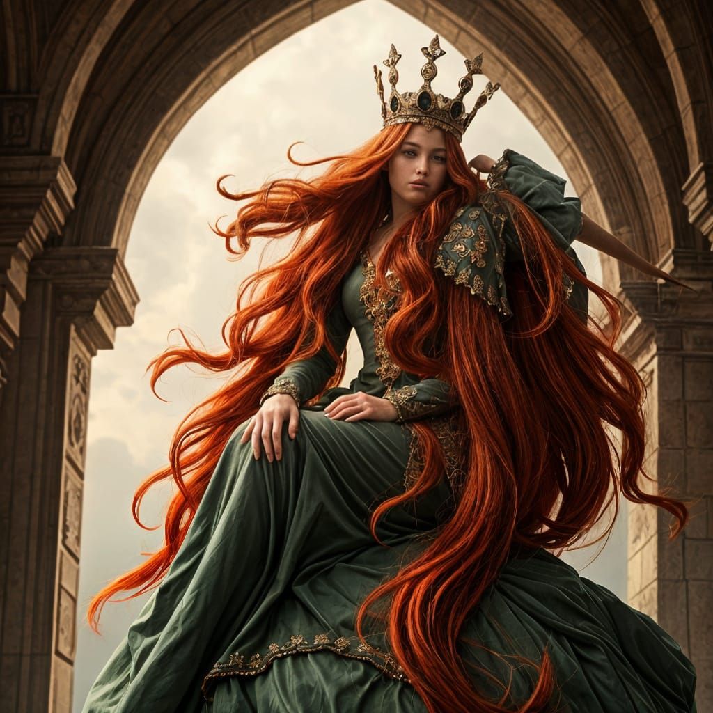 Fiery Queen of Flame and Shadow