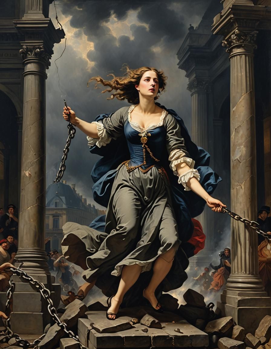 Woman's Liberation in Romanticism Style