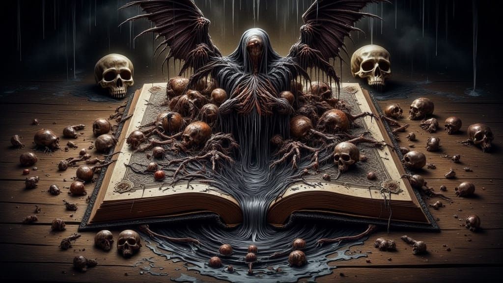 Ancient Necronomicon Unleashes Horrors in Gory Detail