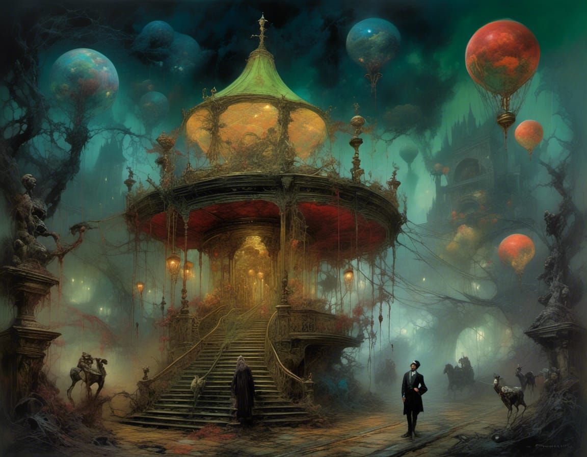 The sound of pipe organ music from within to entice you...