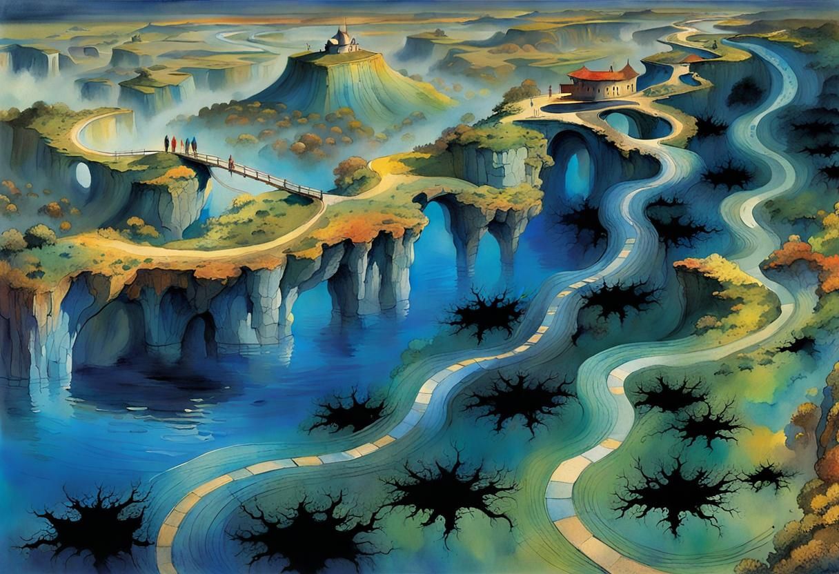 I want a path with a sign that indicates where to go...