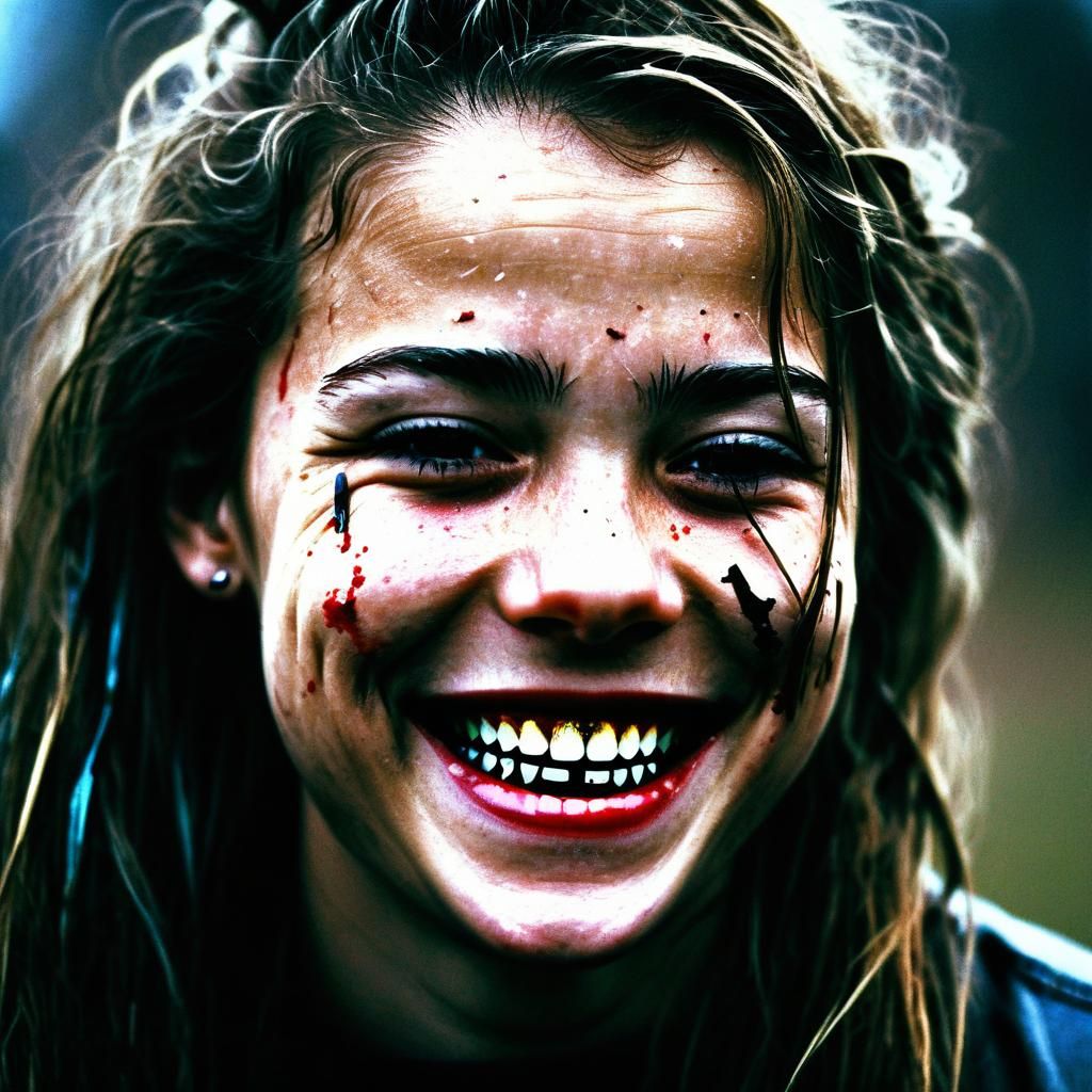 Portrait of a Woman with a Mysterious Smile