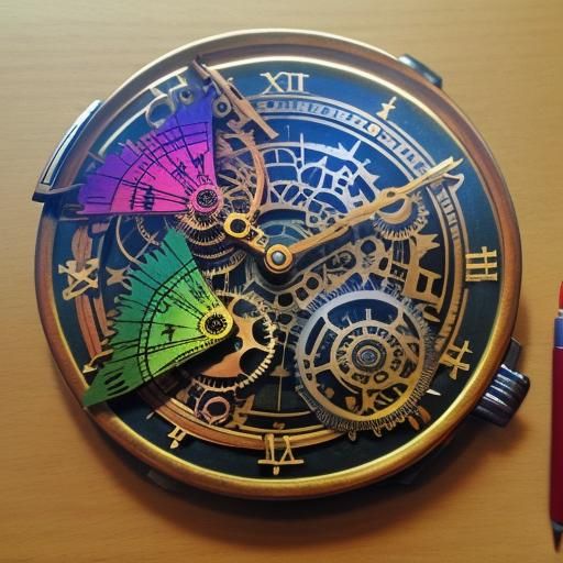 Steampunk Dream Trees with Gears and Pixies