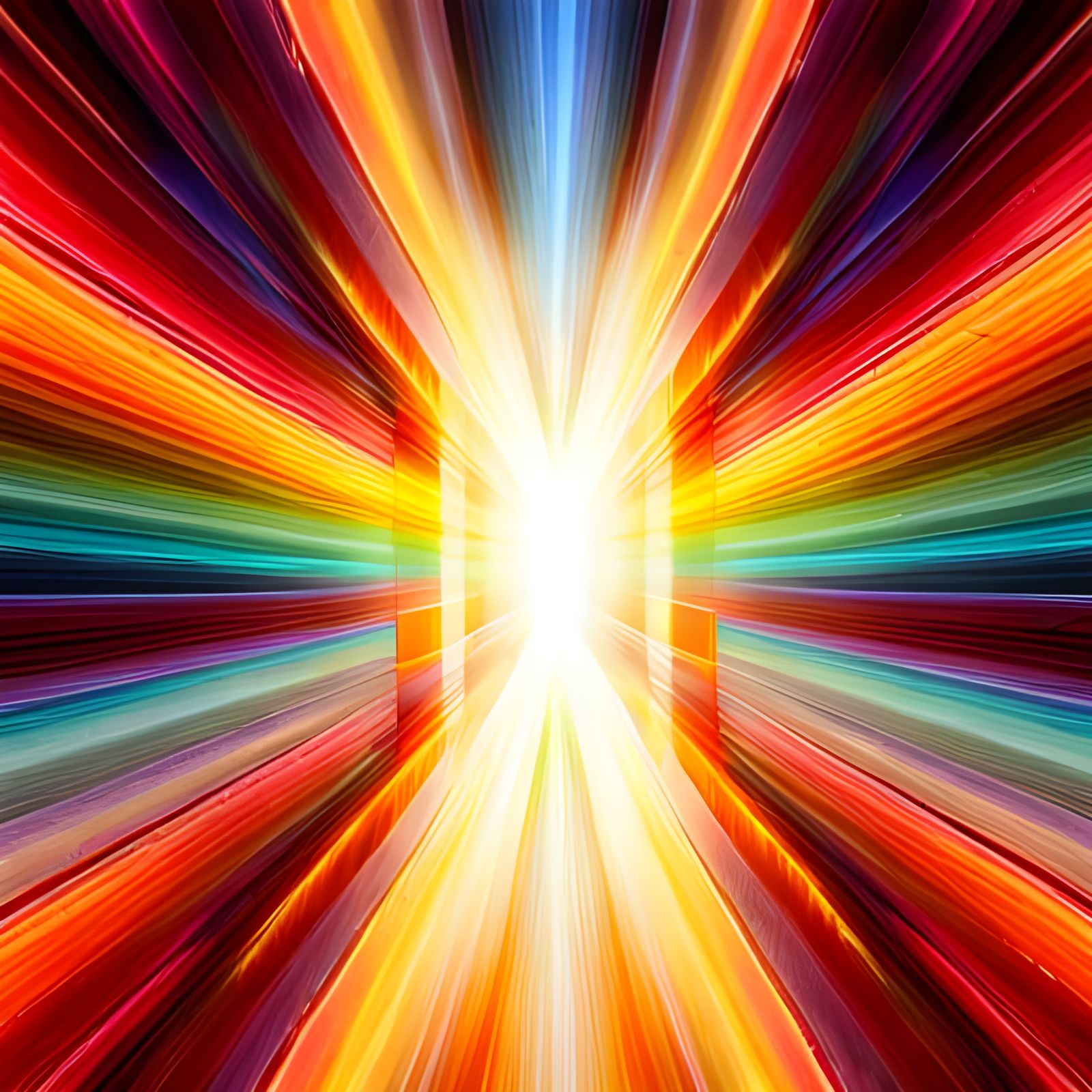Prismatic Light Reflecting from Antimatter Multiverse