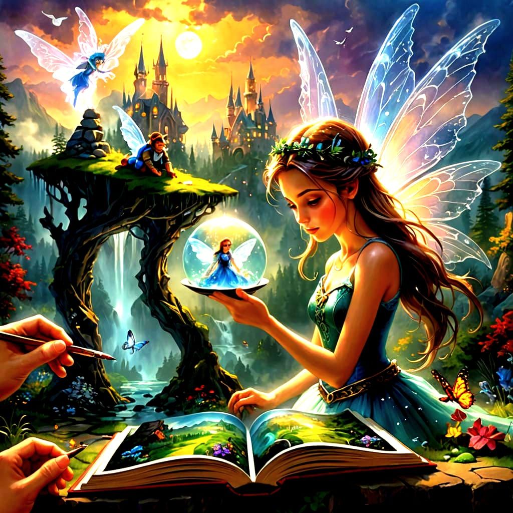 Artist Brings Whimsical Fantasy World to Life in Hyperrealis...