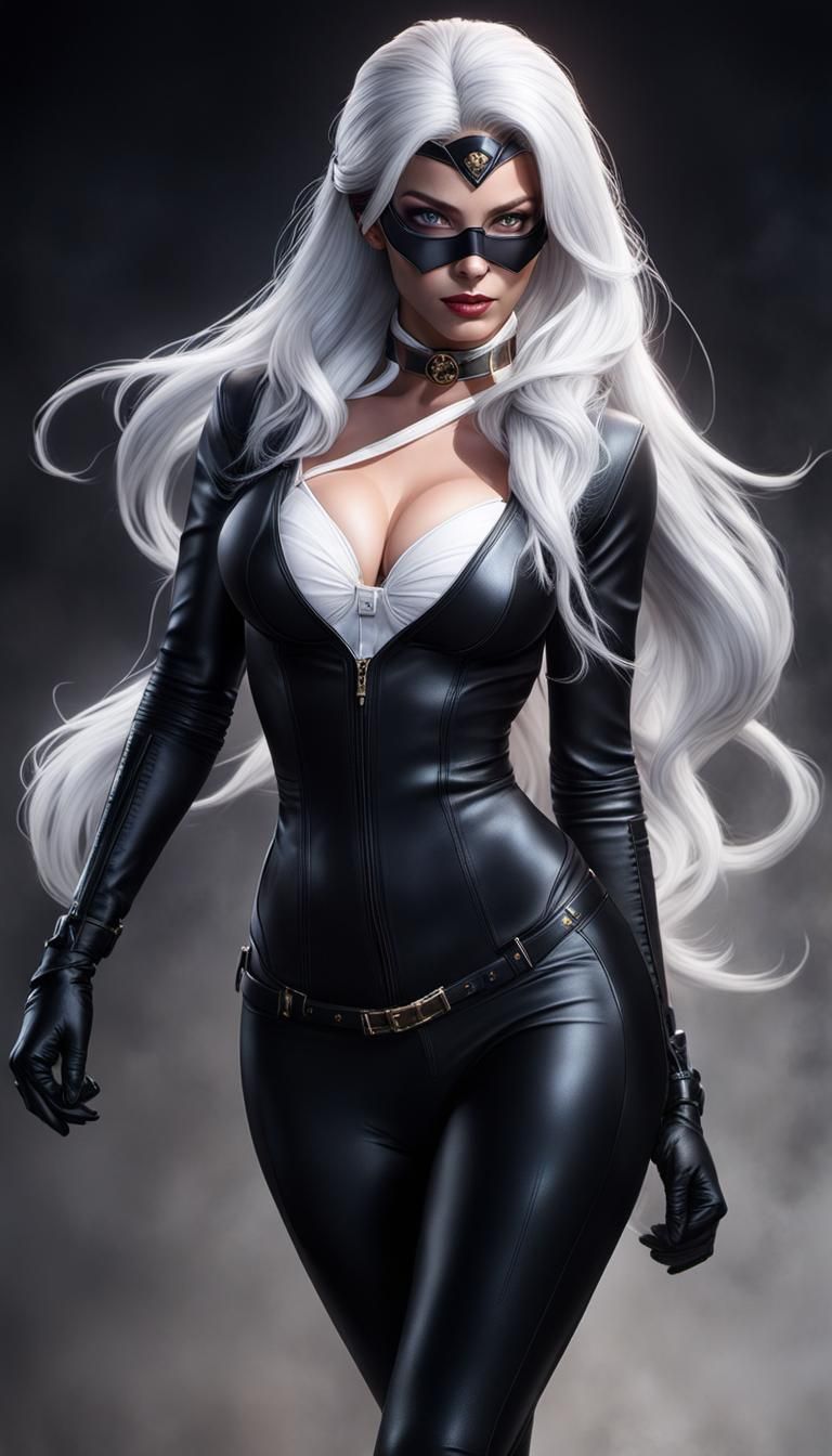Portrait of Black Cat, Felicia Hardy