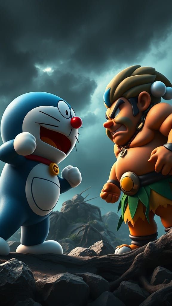 Angry Doraemon and Chhota Bheem Face Off in a Turbulent Stor...