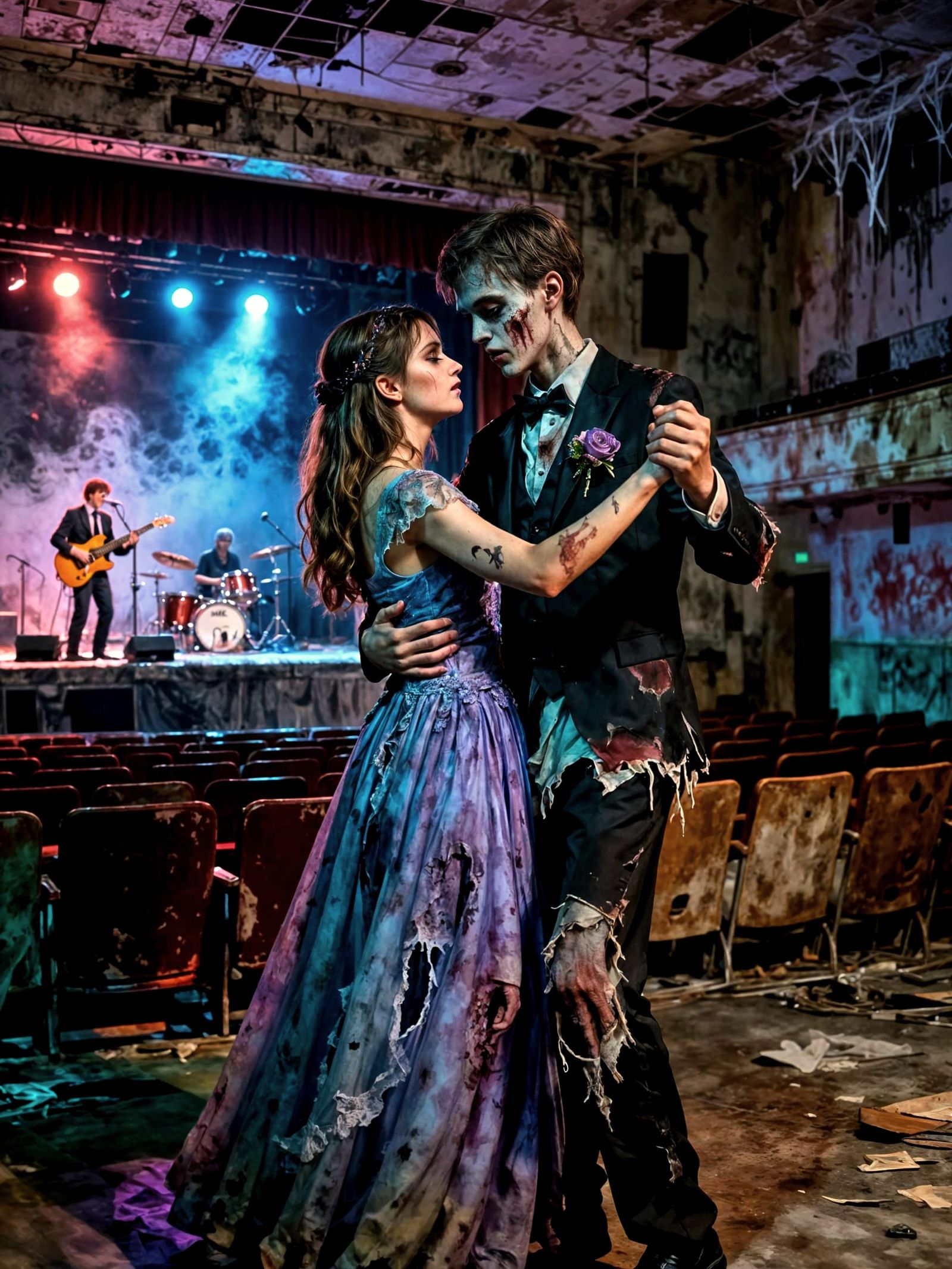 Undead Zombie Prom Night Romance