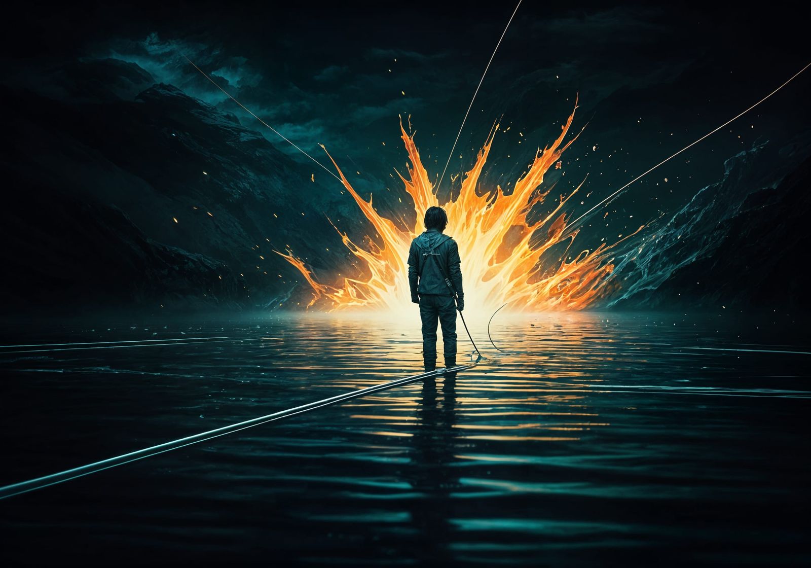 Ethereal Surrender in a Vortex of Fate