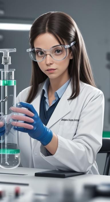 AI Image of a Scientist