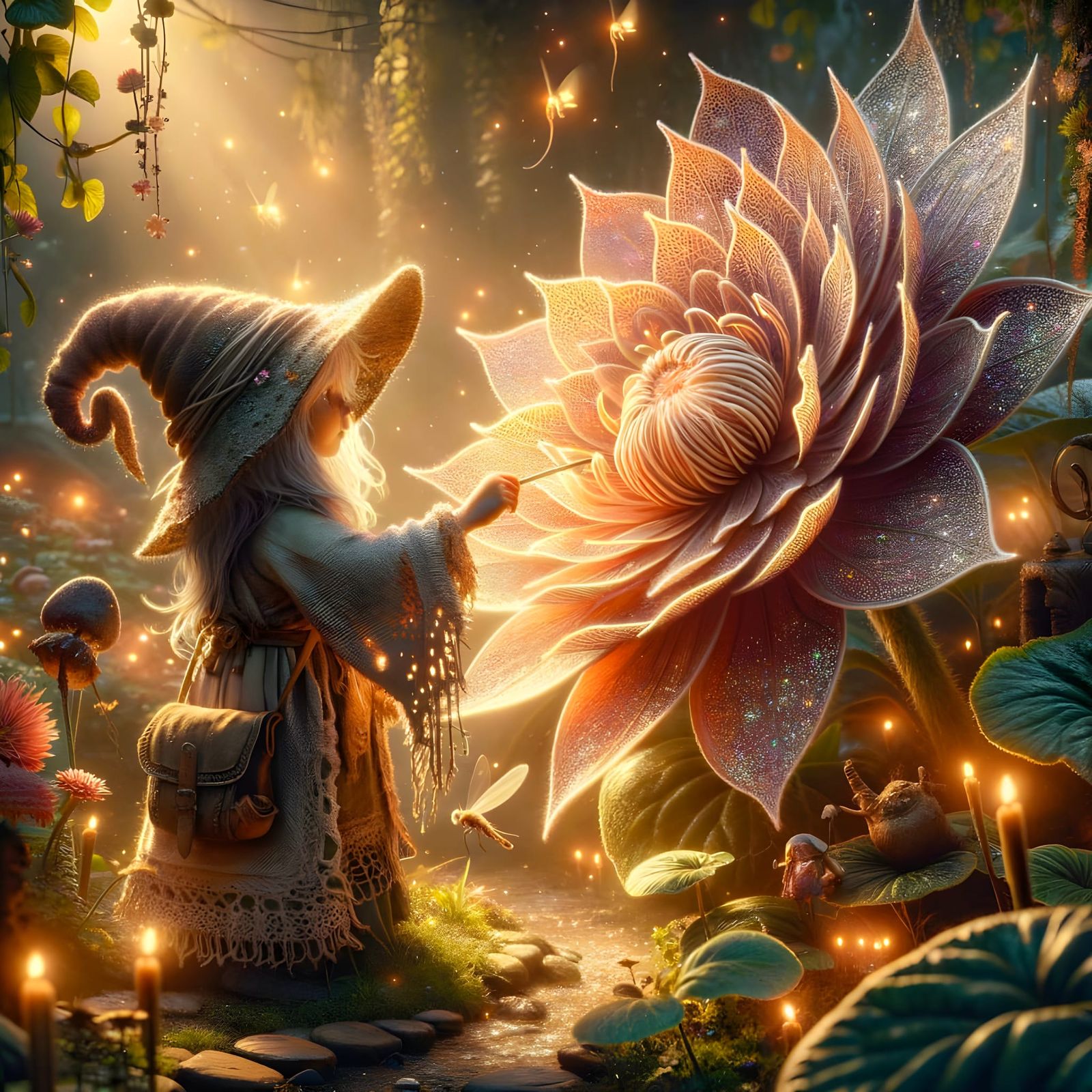 The Guardian of the Flowers