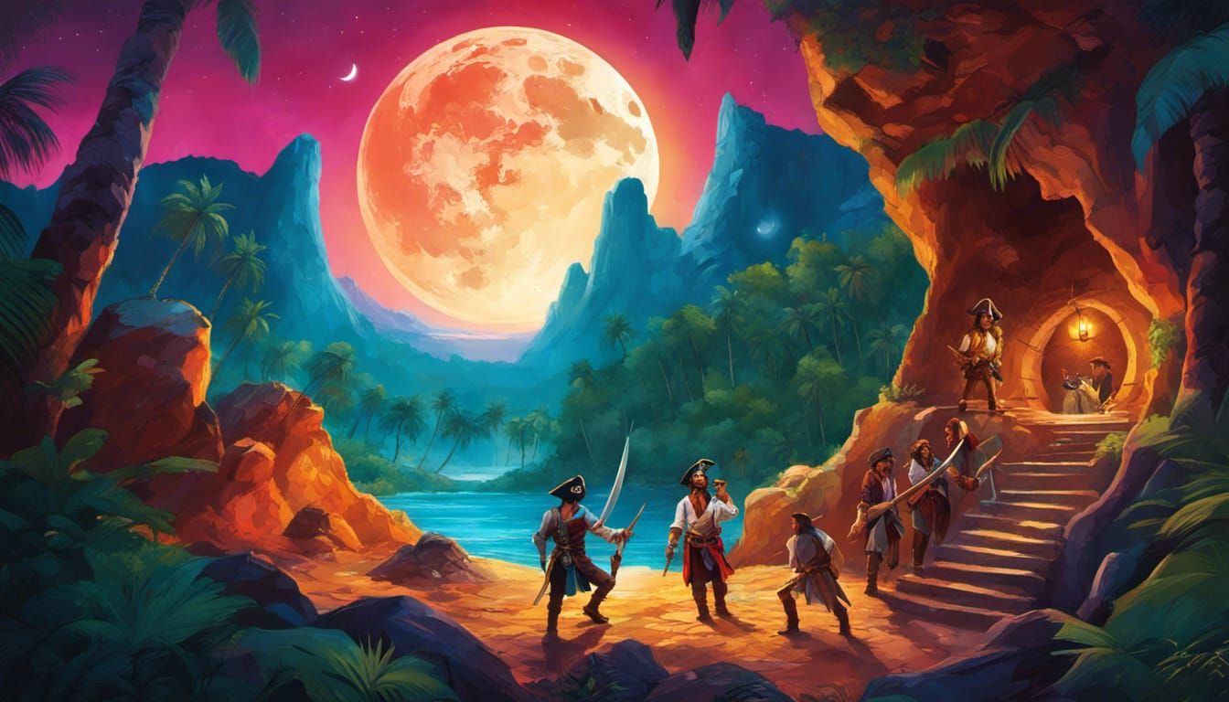 A Pirate Hideout so elusive Nighttime seems like its Daytime