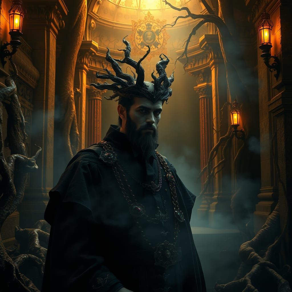 Mystical Hypocrite in Baroque Dreamscape