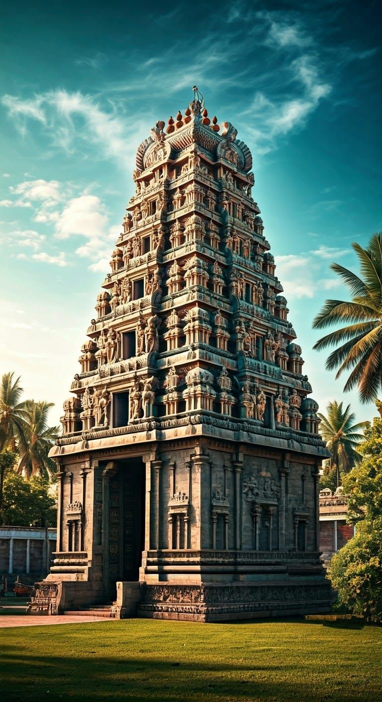 A Tamil Hindu temple