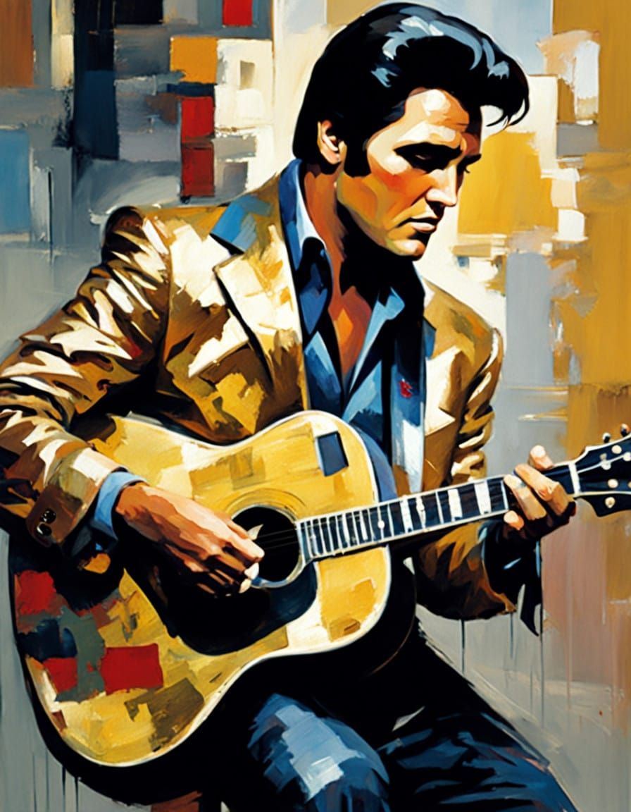 Elvis Presley Unveils Turbulent Inner Life in Dreamlike Surr...