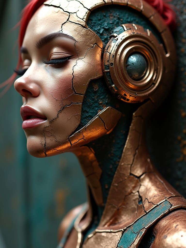 femal bio-mechanichal jowel