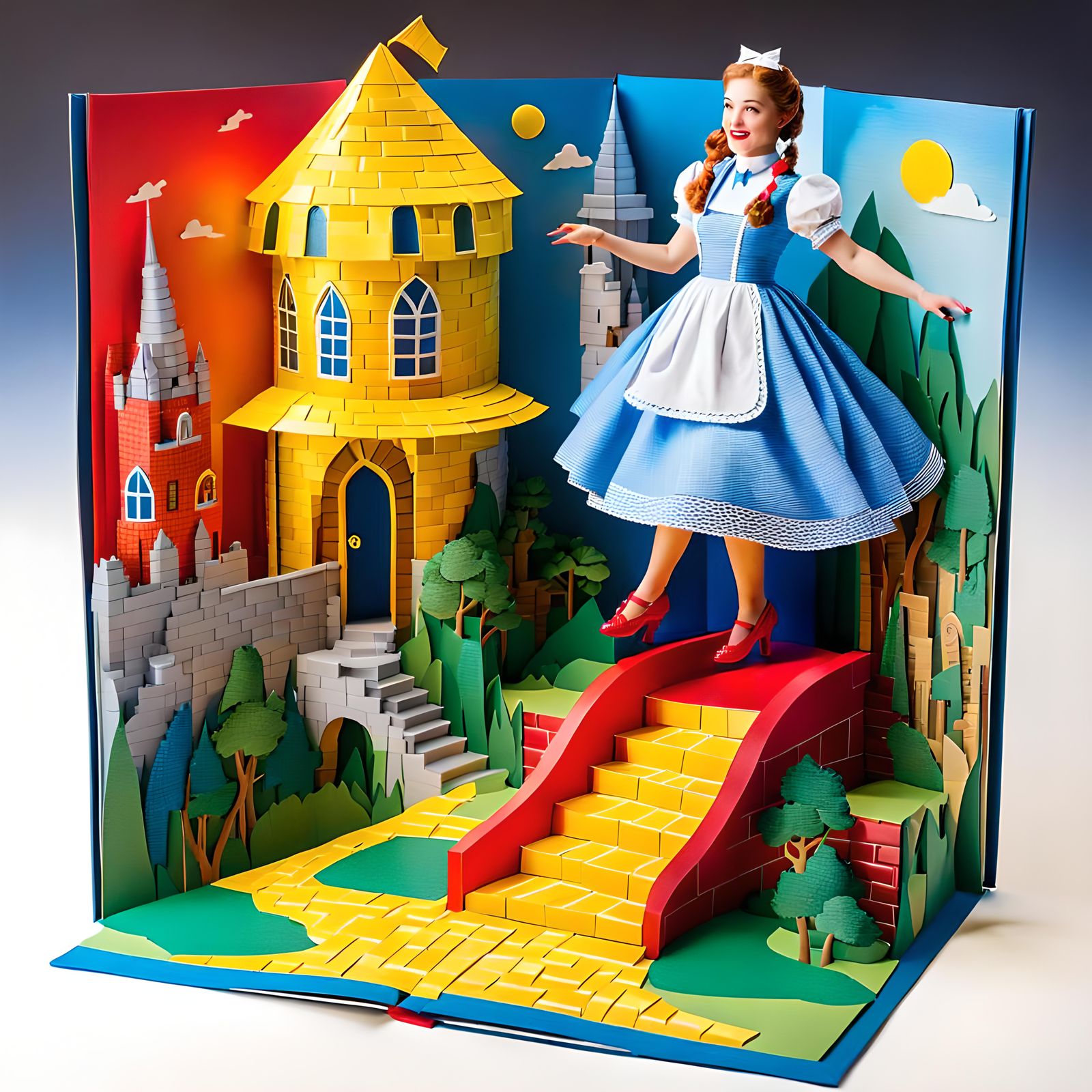 Dorothy's Dazzling Journey: A Vibrant Pop-Up Adventure throu...
