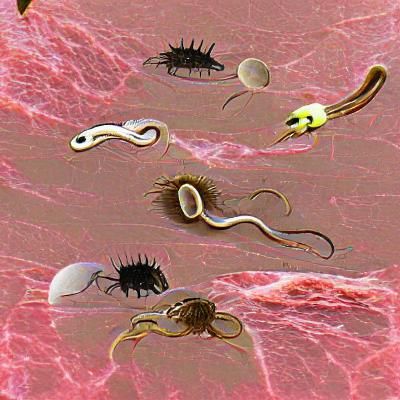 Abstract Visualization of Parasites