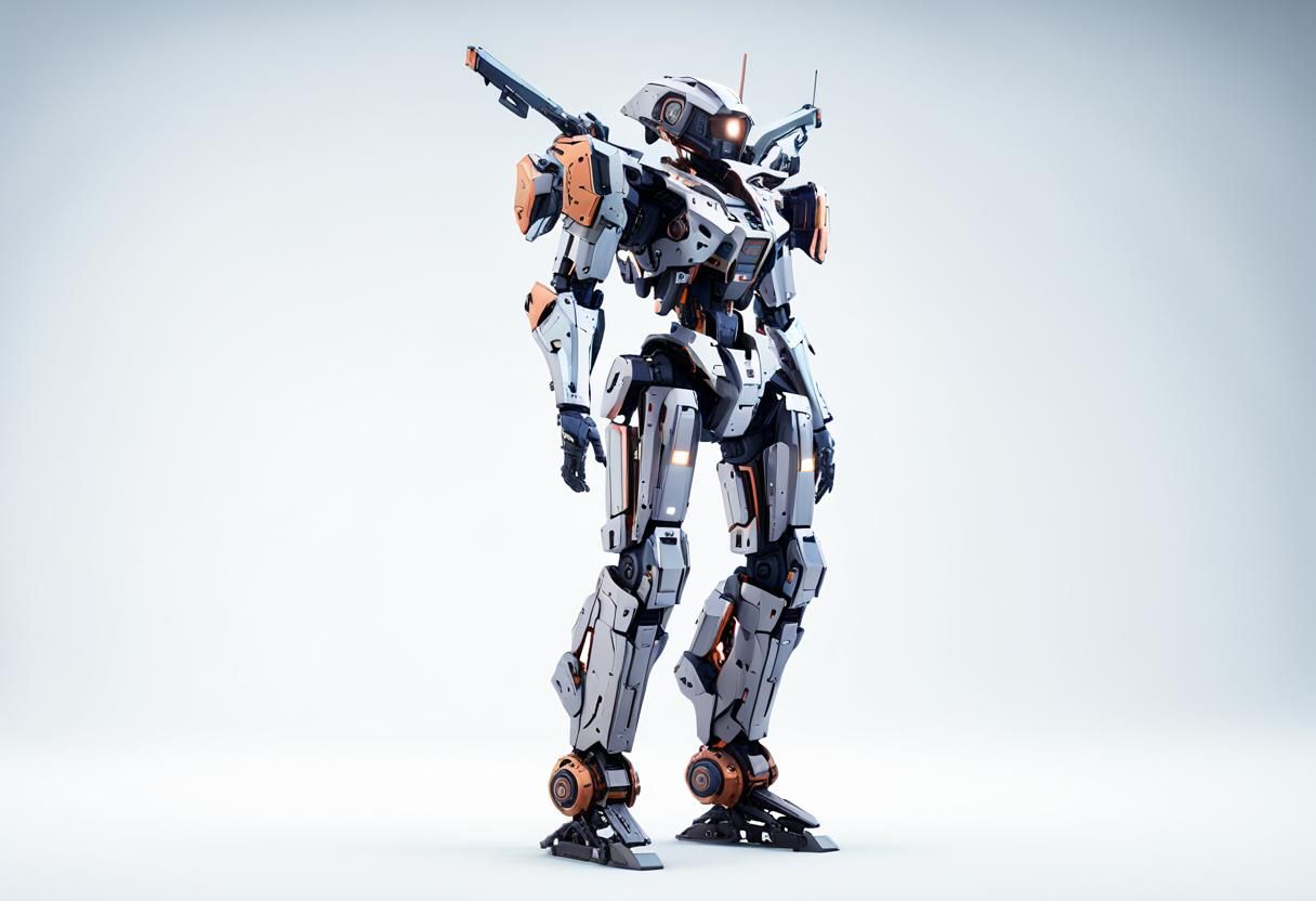 Futuristic Arknights Jessica 2.0 in Cinematic Sci-Fi