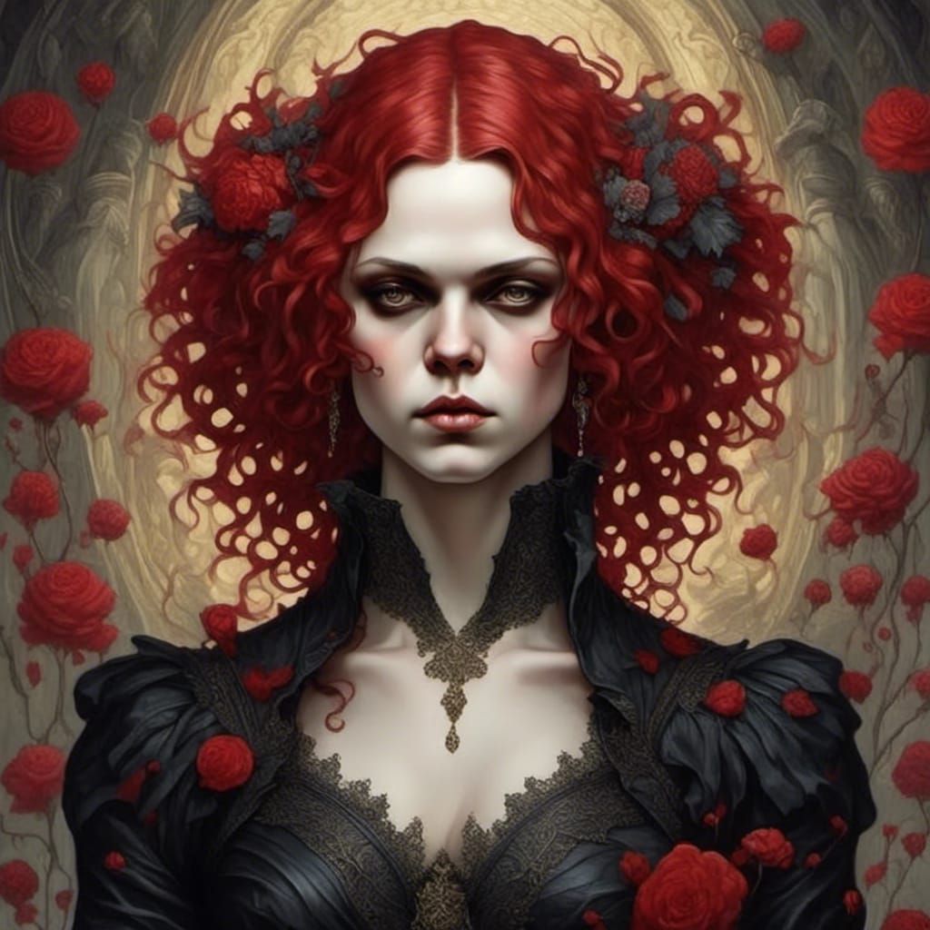 Abstract Composition: Camouflaged Rage and Love