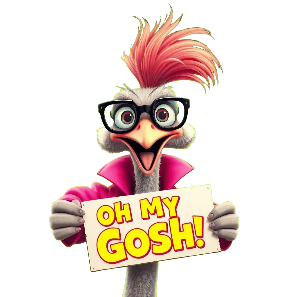 Oh My Gosh Ostrich!
