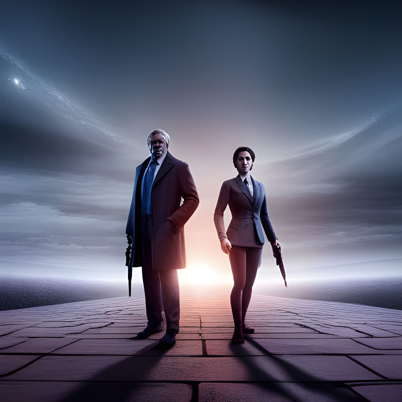 Liminal Space: Action Figures Depicting Certainty vs Uncerta...