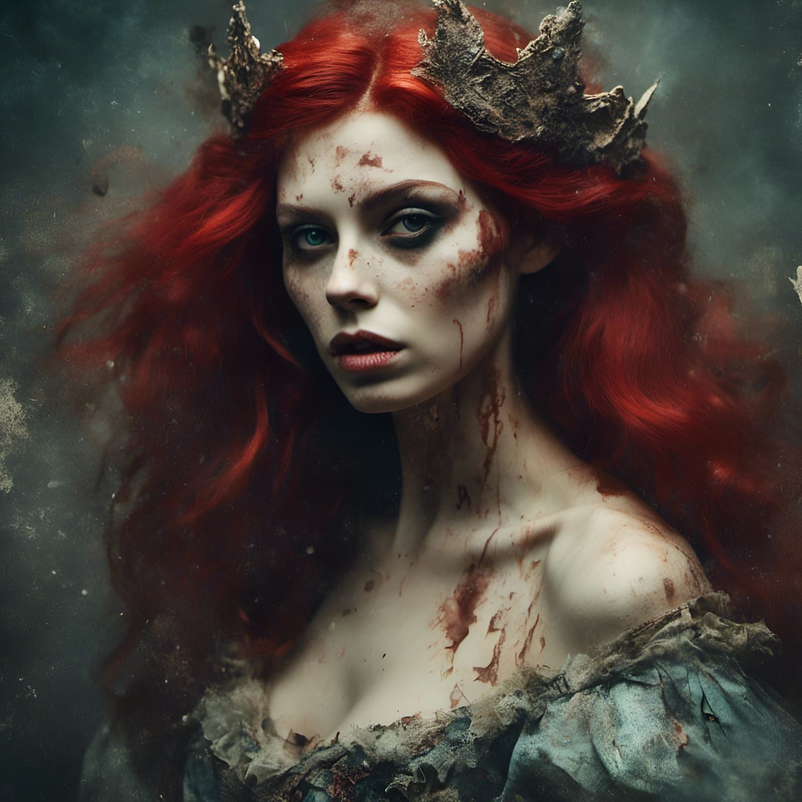 Macabre Princess Ariel: A Dark Fairytale
