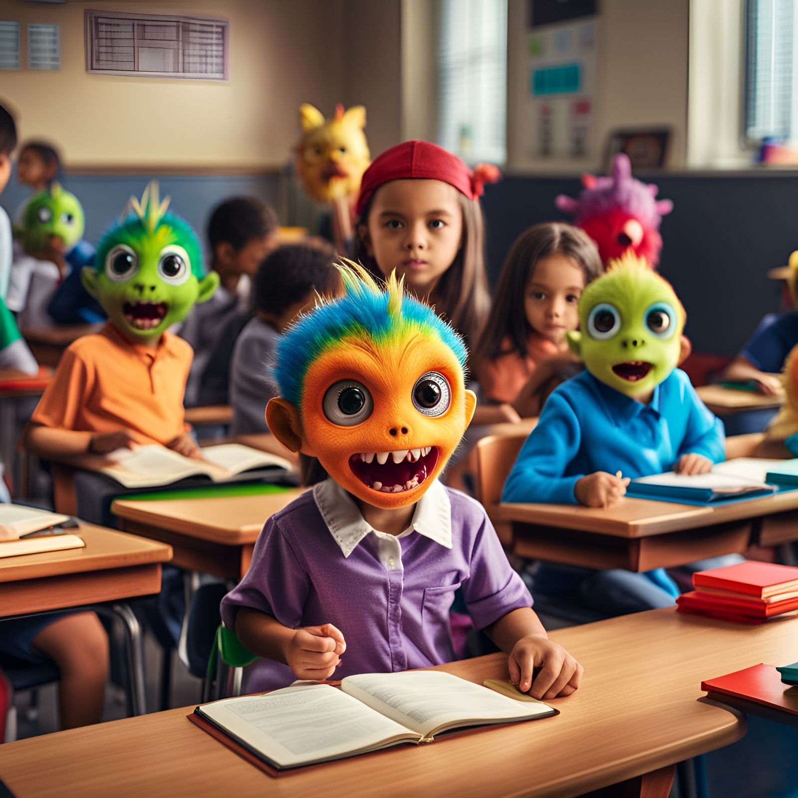 Whaddya mean, POP QUIZ?!