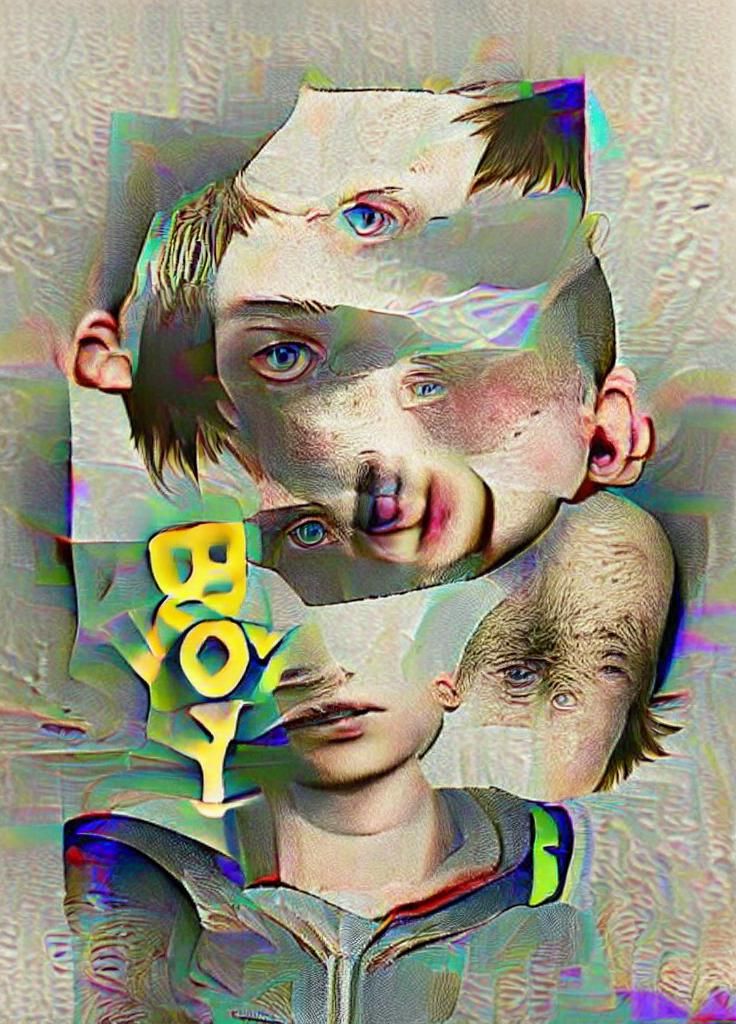 AI Generated Image of a Boy