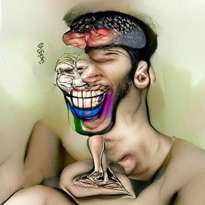 AI's Interpretation of a Blank Prompt