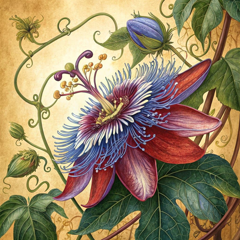 Ethereal Floral Masterpiece in Impressionist Style