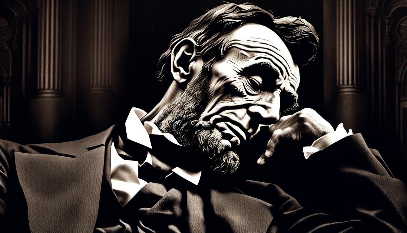 Abraham Lincoln Crying Over Body Album Cover