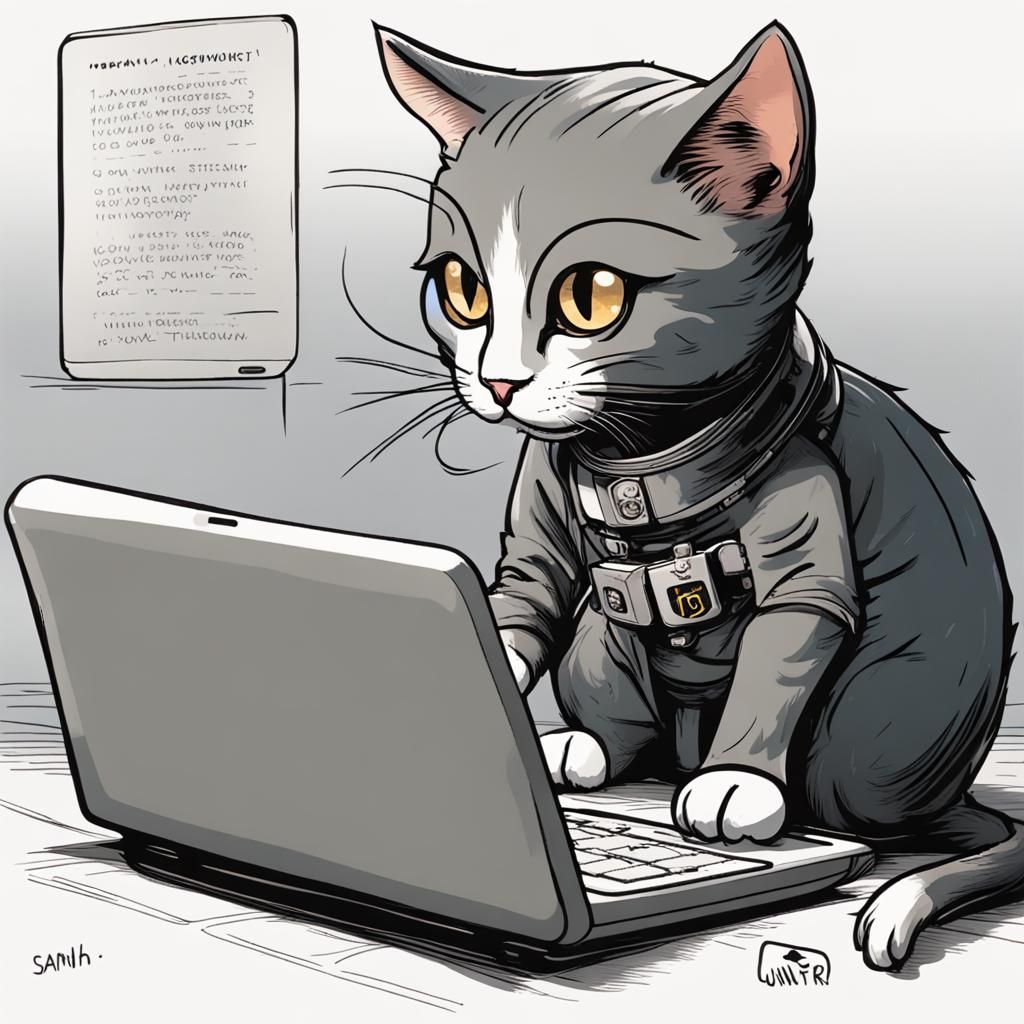 Tech-Savvy Kittens Spark Global Movement in Sinister Style