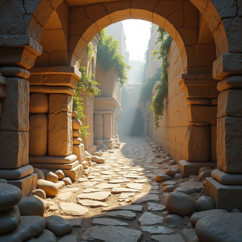 Joyful Orthodox Boy with Sidelocks in Cinematic Style