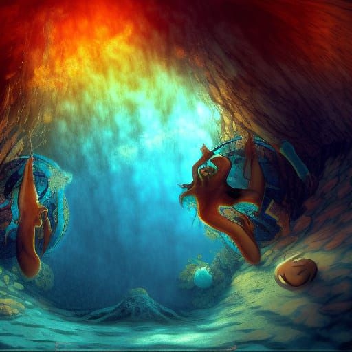 Underwater Cave