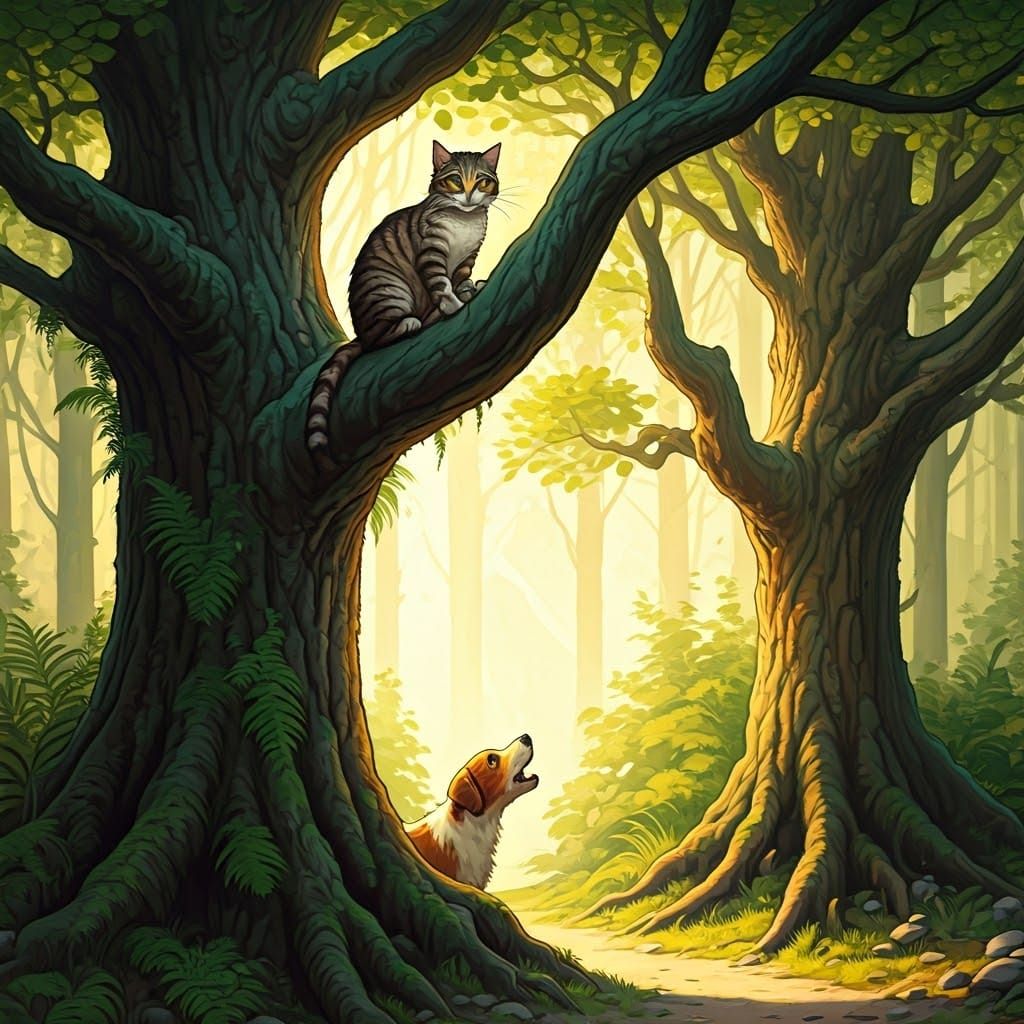 Barking up the wrong tree...