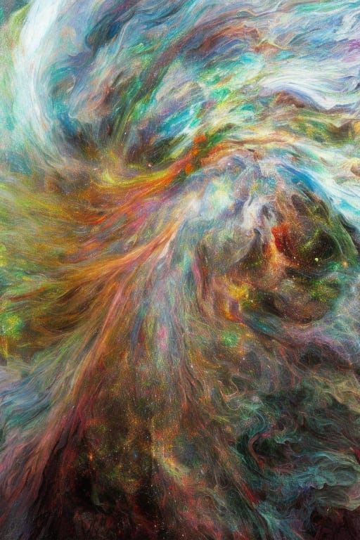 Visually Complex Art in Limited Colors