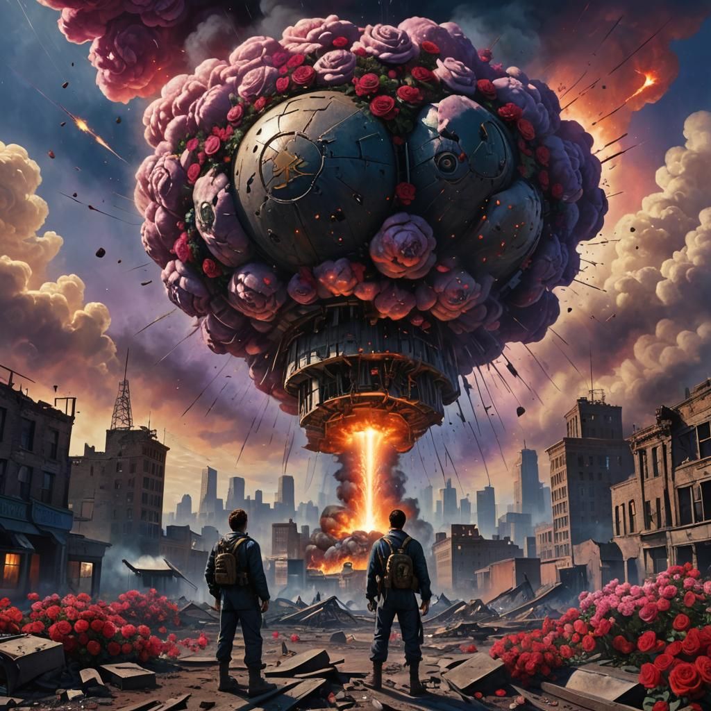 Thomas the Thermonuclear Bomb in Post-Apocalyptic City
