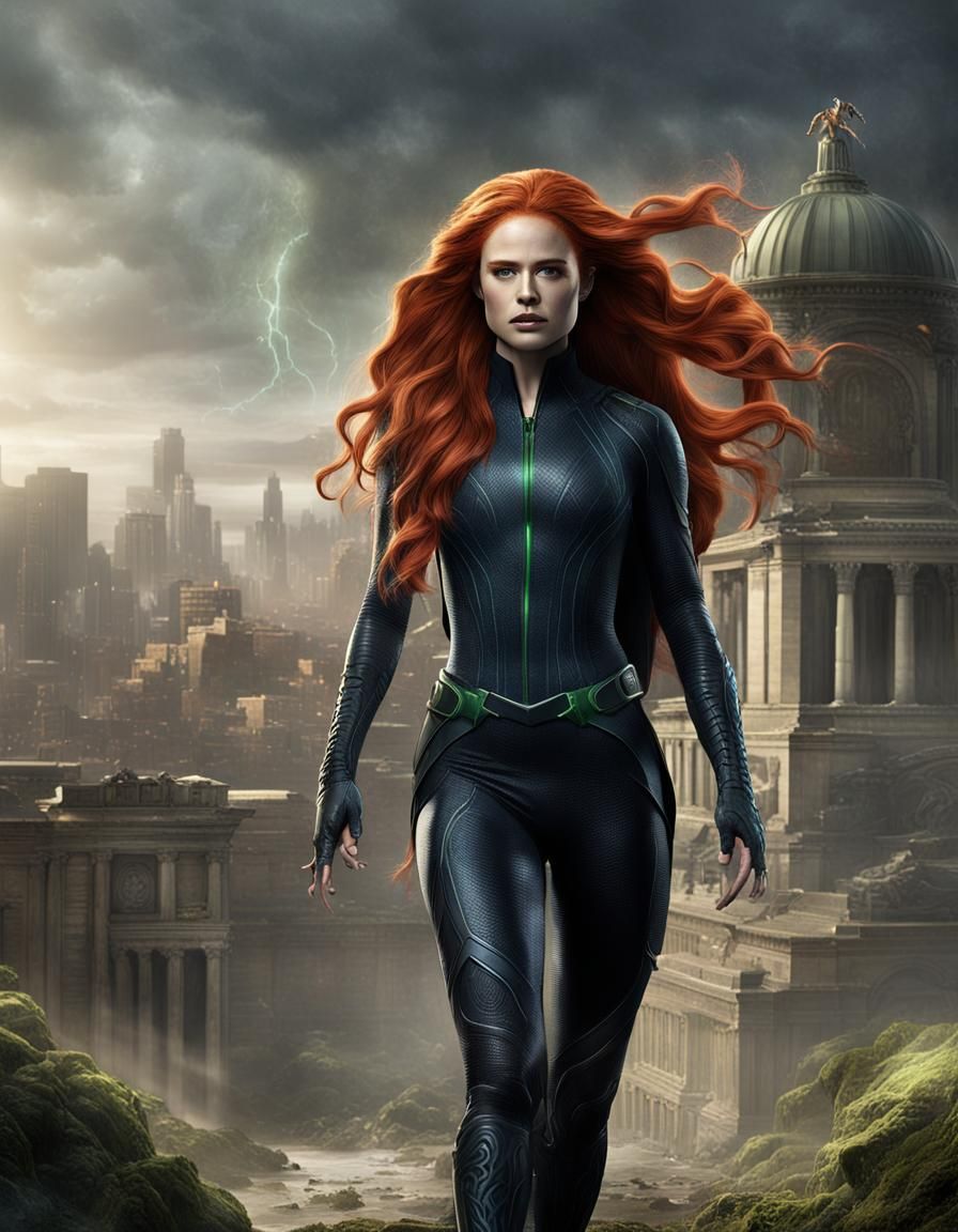 Medusa of the Inhumans: Cinematic Marvel Portrait