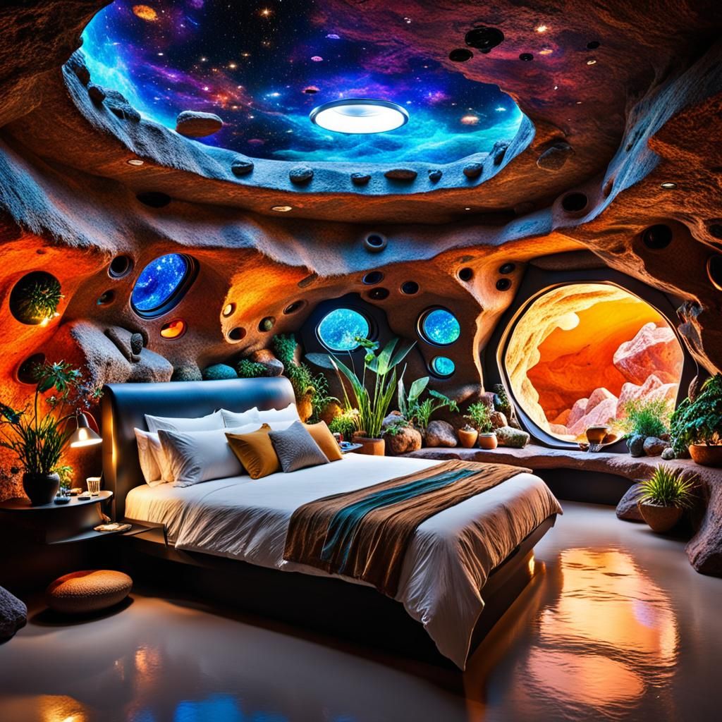 Spaceship bedroom