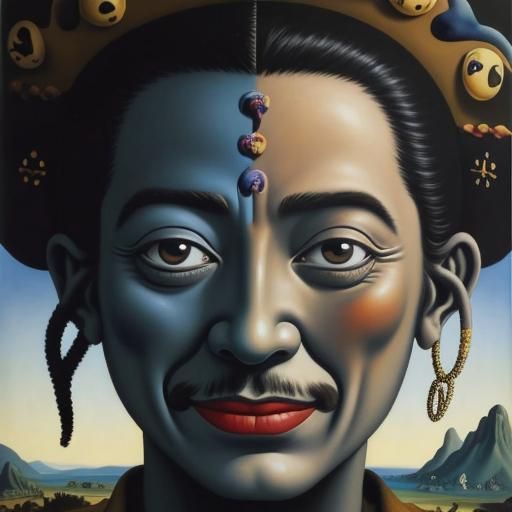 Surreales Portrait 😃