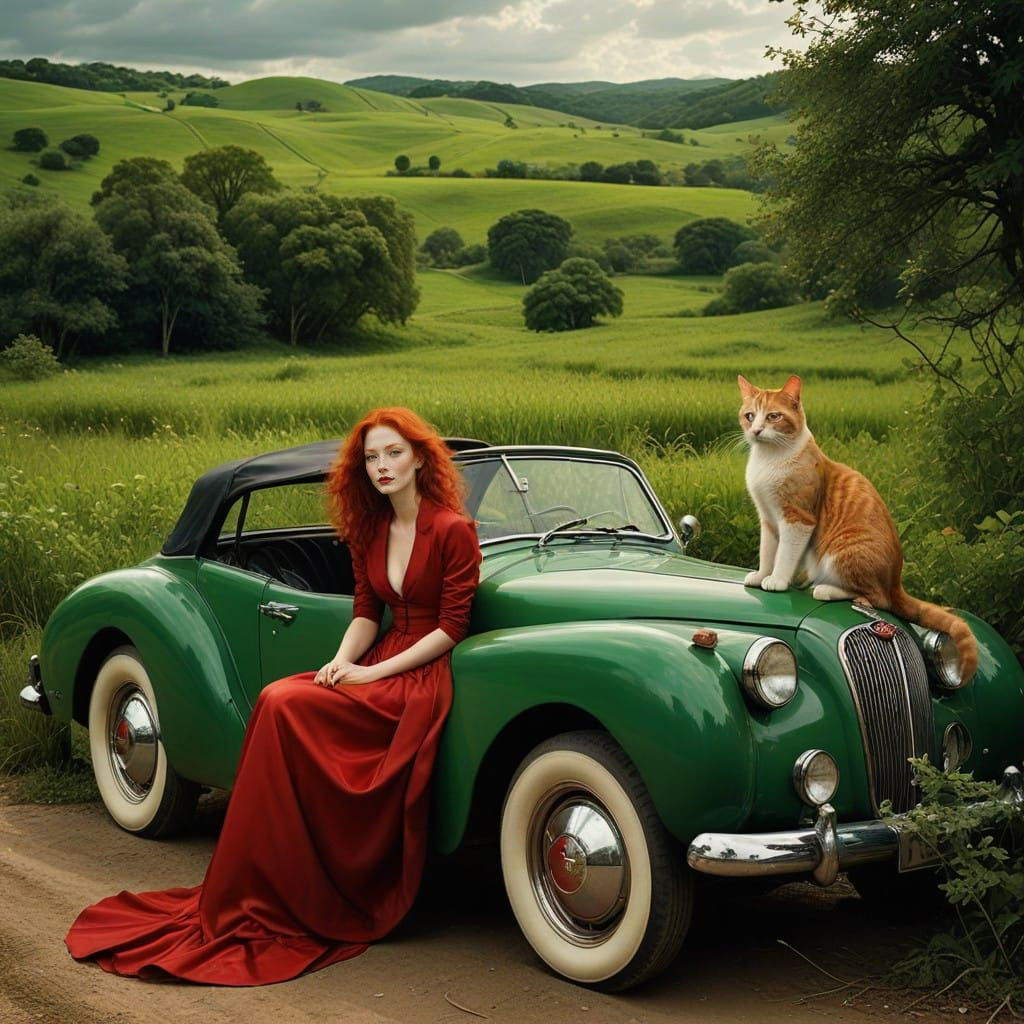 Kitty's making sure that 'Red' gets Air now and then...