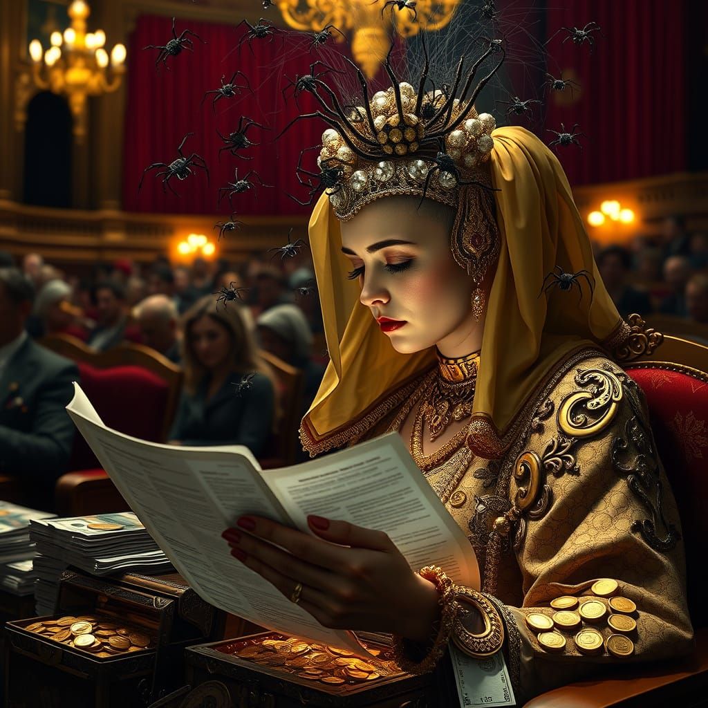 Grieving Widow Confronts Life Insurance Policy with Spiders ...