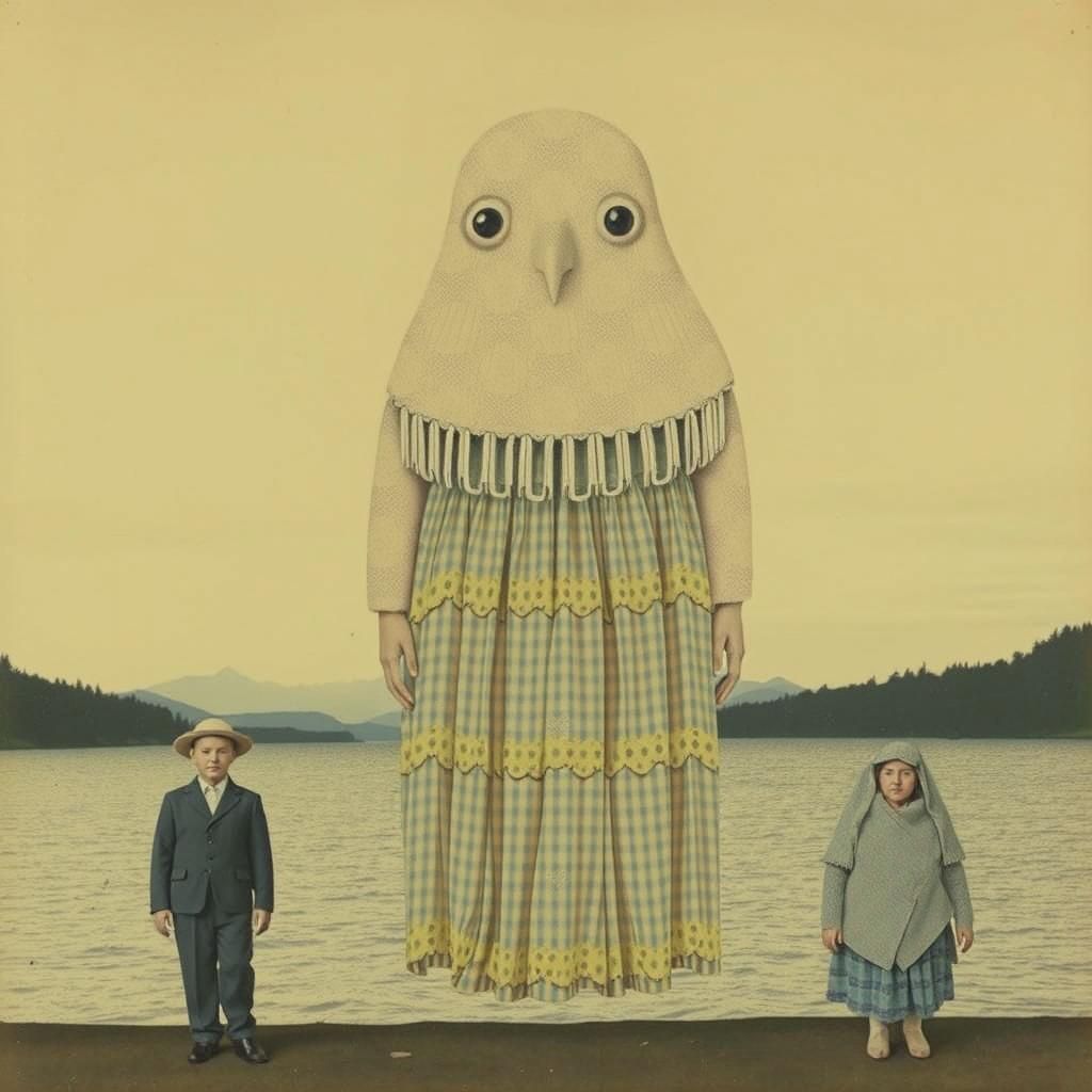 Surreal Carte-de-Visite of a Non-Place