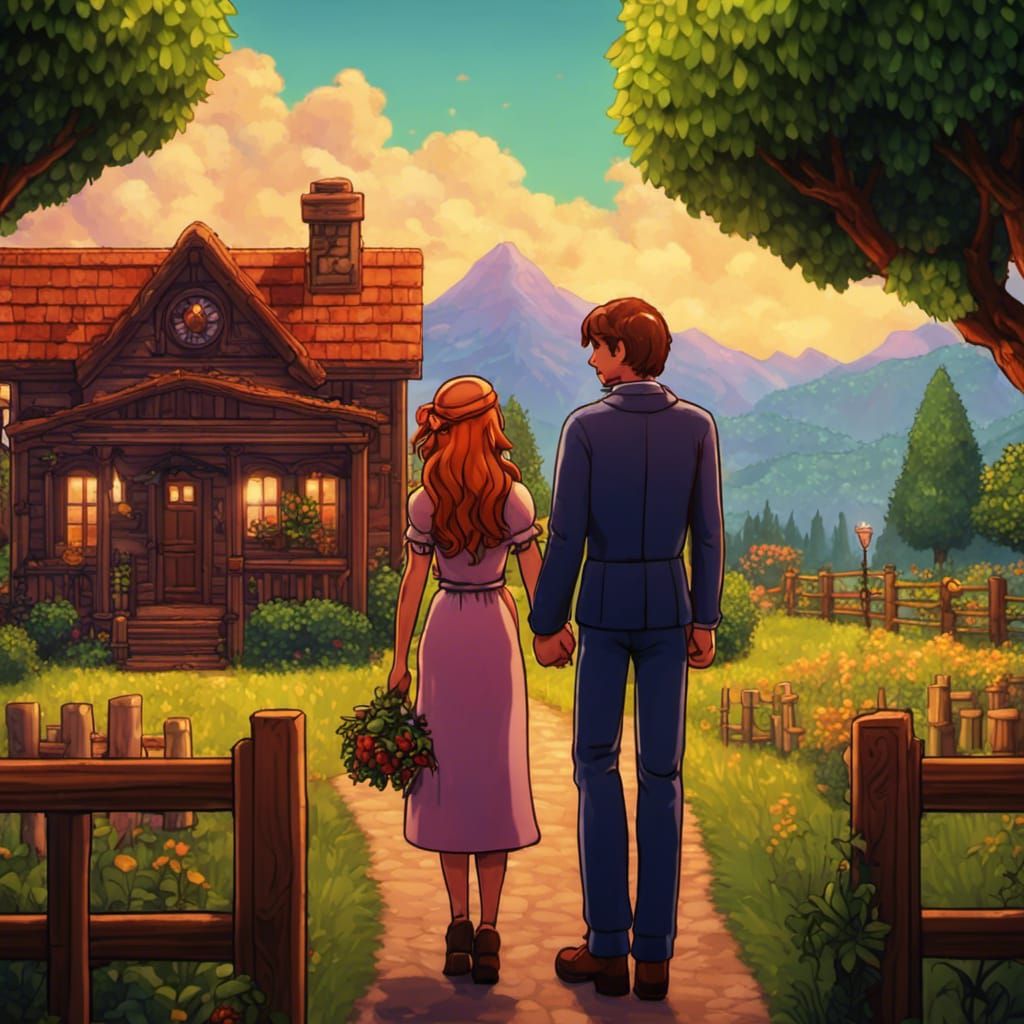 Stardew Valley Marriage Scene in 4K