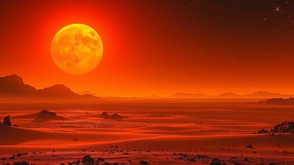 Proxima Centauri: Desert Planet Artwork