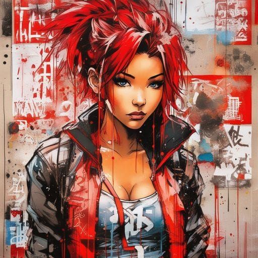 Anime x graffiti